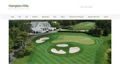 Desktop Screenshot of hamptonhills.com