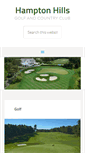Mobile Screenshot of hamptonhills.com